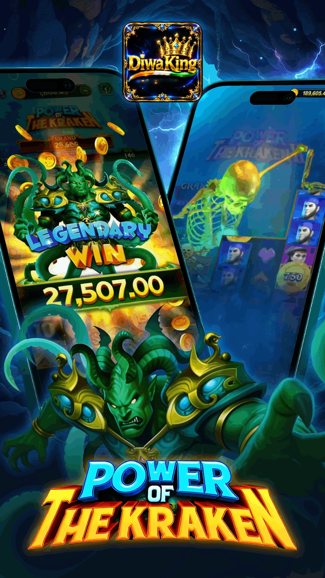 Diwa King game selection screen